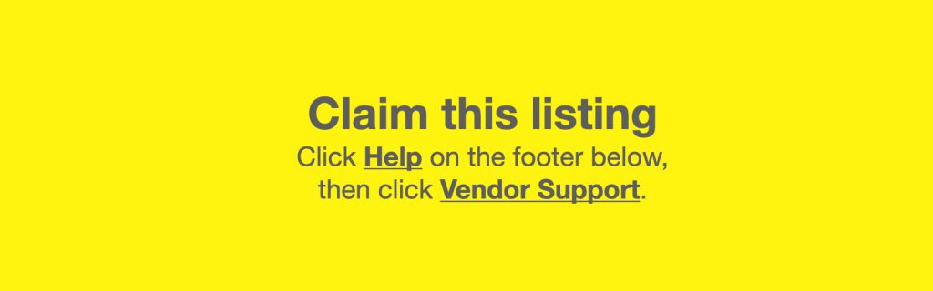 Claim this Listing by clicking on the HELP link below on the footer, then click Vendor Support.